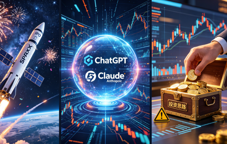 AI 超级 IPO 潮来袭！对比 SpaceX，深度分析 OpenAI、Anthropic 上市机会与潜在风险